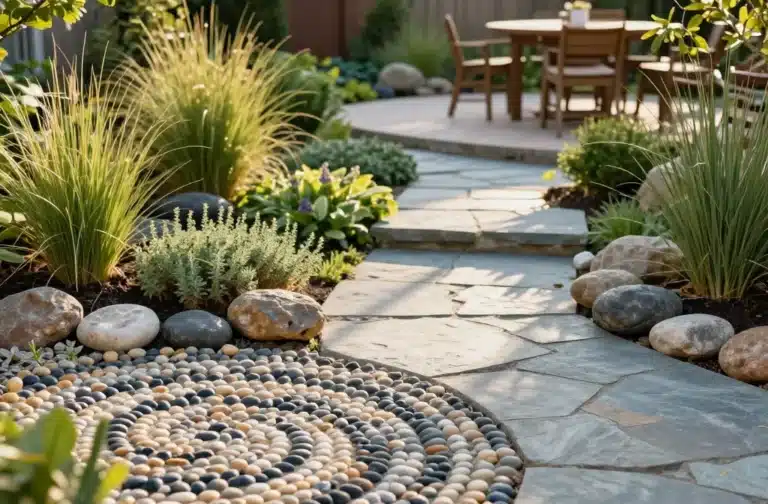 10 Backyard Path Ideas Made Beautiful With Rocks