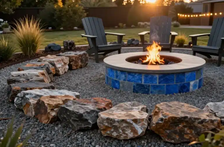 11 Backyard Fire Pit Ideas With Rocks
