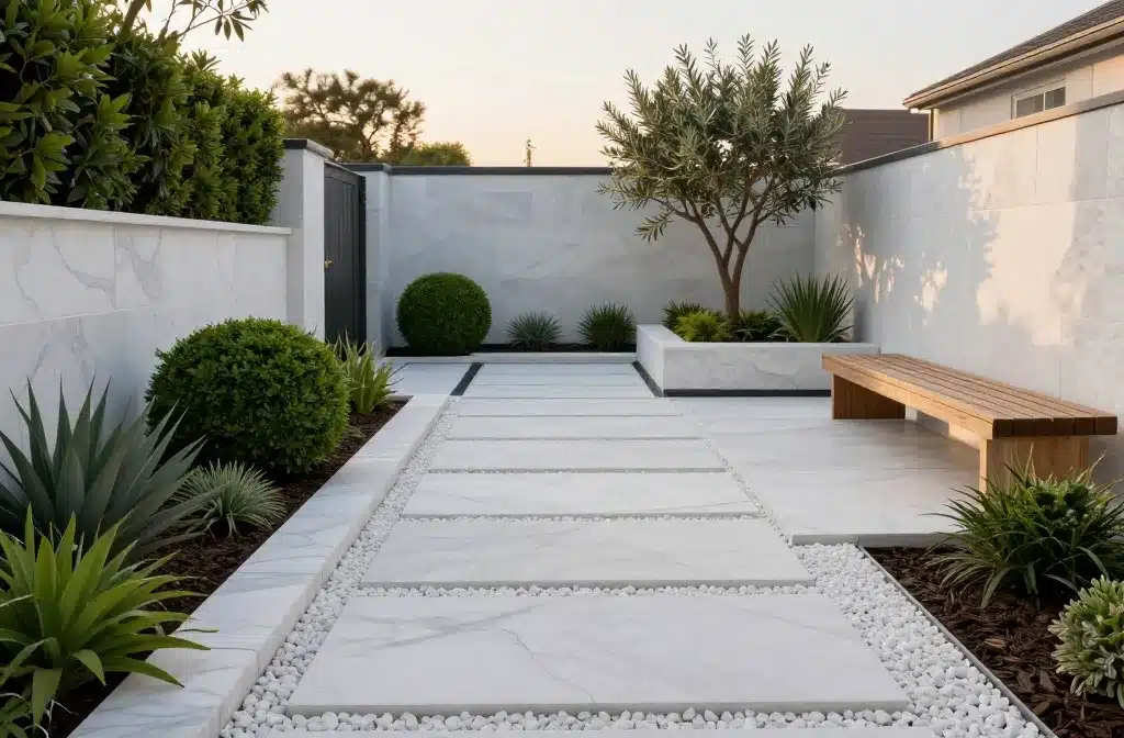 10 White Rock Landscaping Ideas That Feel Luxurious