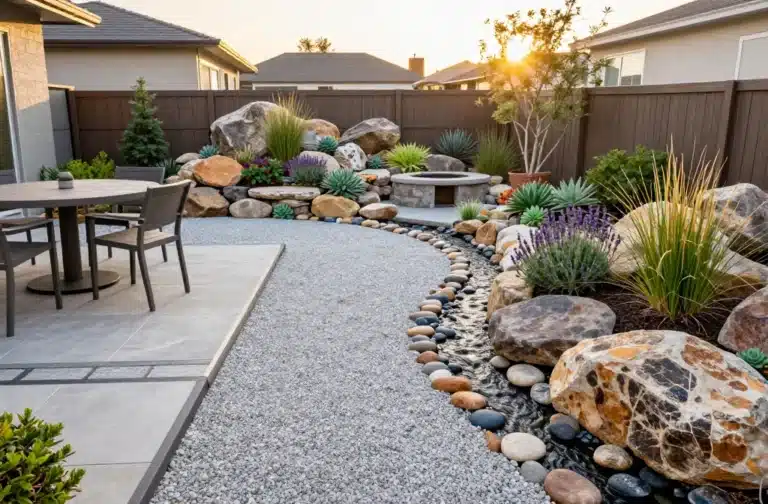 12 Beautiful Backyard Landscaping Ideas With Rocks