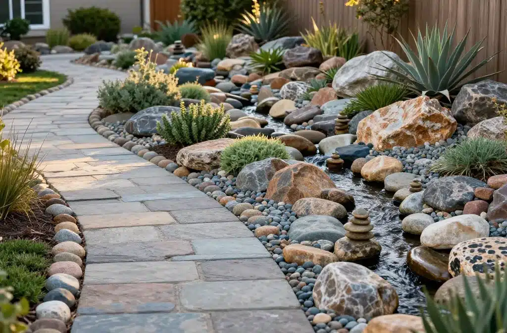 11 Backyard Rock Makeover Ideas Using Only Rocks