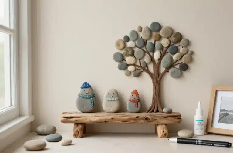 10 Beautiful Handmade Pebble Picture Ideas