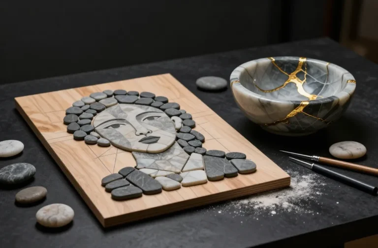 12 Stone Art Ideas So Beautiful They Belong in a Gallery