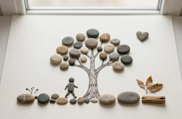 10 Pebble Art Ideas That Tell a Beautiful Story